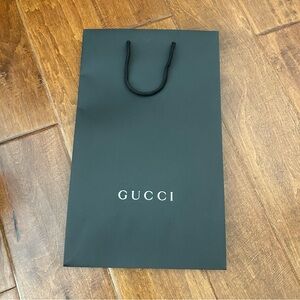 Authentic Gucci paper shopping bag